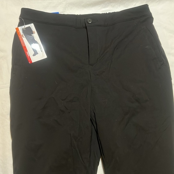 NWT Sunice Black Stormpack Windproof Lined Pants sz L - Picture 2 of 7